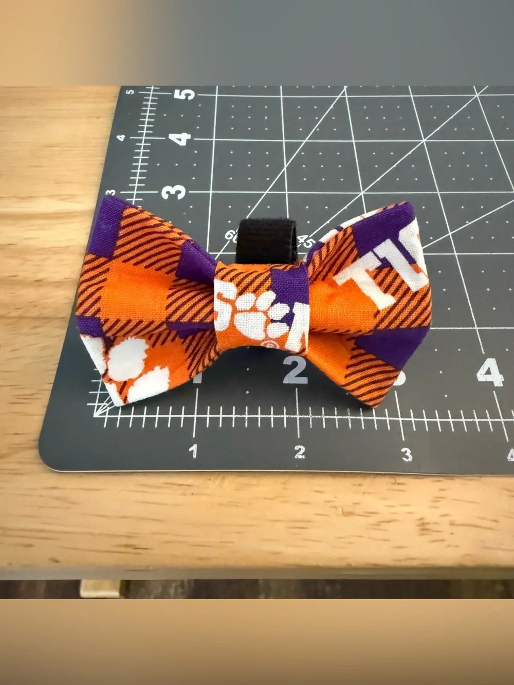 Clemson Pet Bowtie (medium)